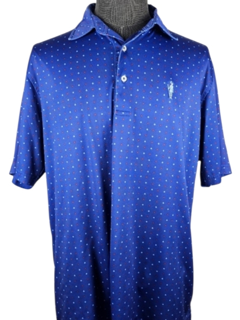Donald Ross Men's Patterned Polo Casual Sport Size L
